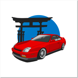 Honda Prelude MK5 5th gen 1996-2001 Posters and Art